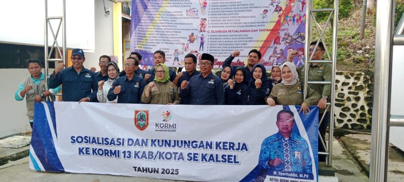 Perkuat Pembinaan Inorga, KORMI Provinsi Kunjungi Kotabaru