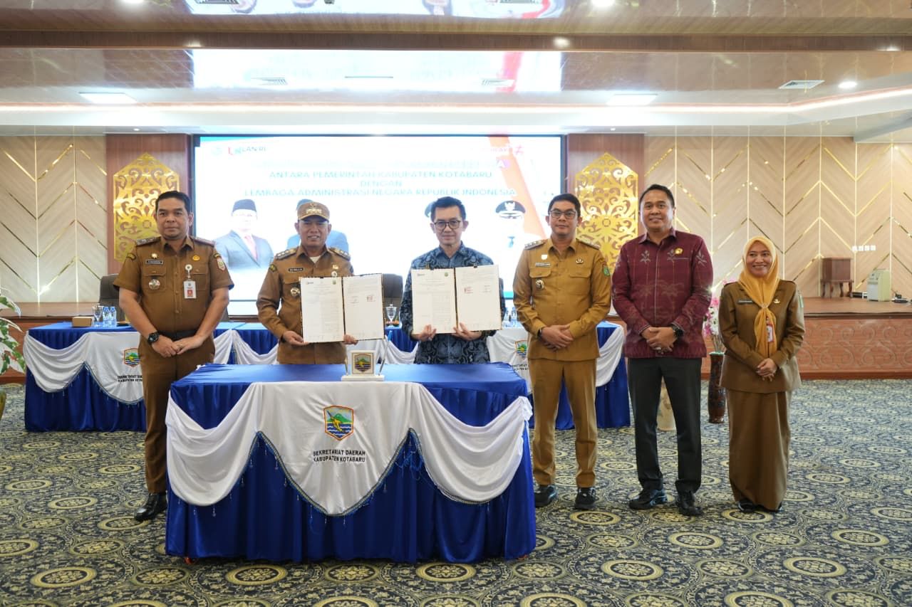 Tingkatkan Kualitas Birokrasi, Kotabaru Gandeng LAN RI