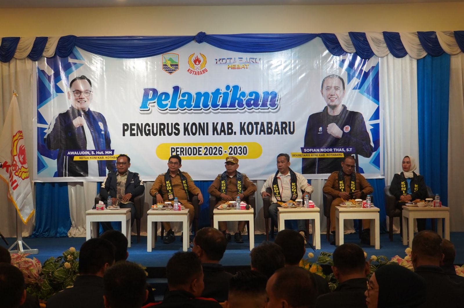 ⁠Bupati Harap Kepengurusan Baru KONI Dongkrak Prestasi Olahraga Kotabaru