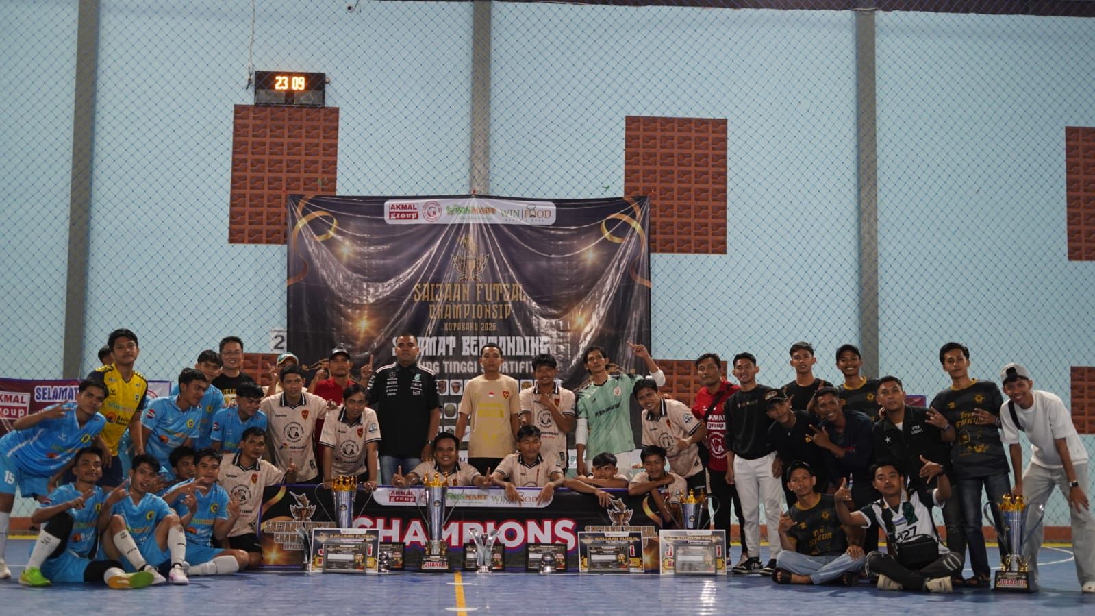 MKS Reborn Juara, Turnamen Futsal Kotabaru Berlangsung Sengit